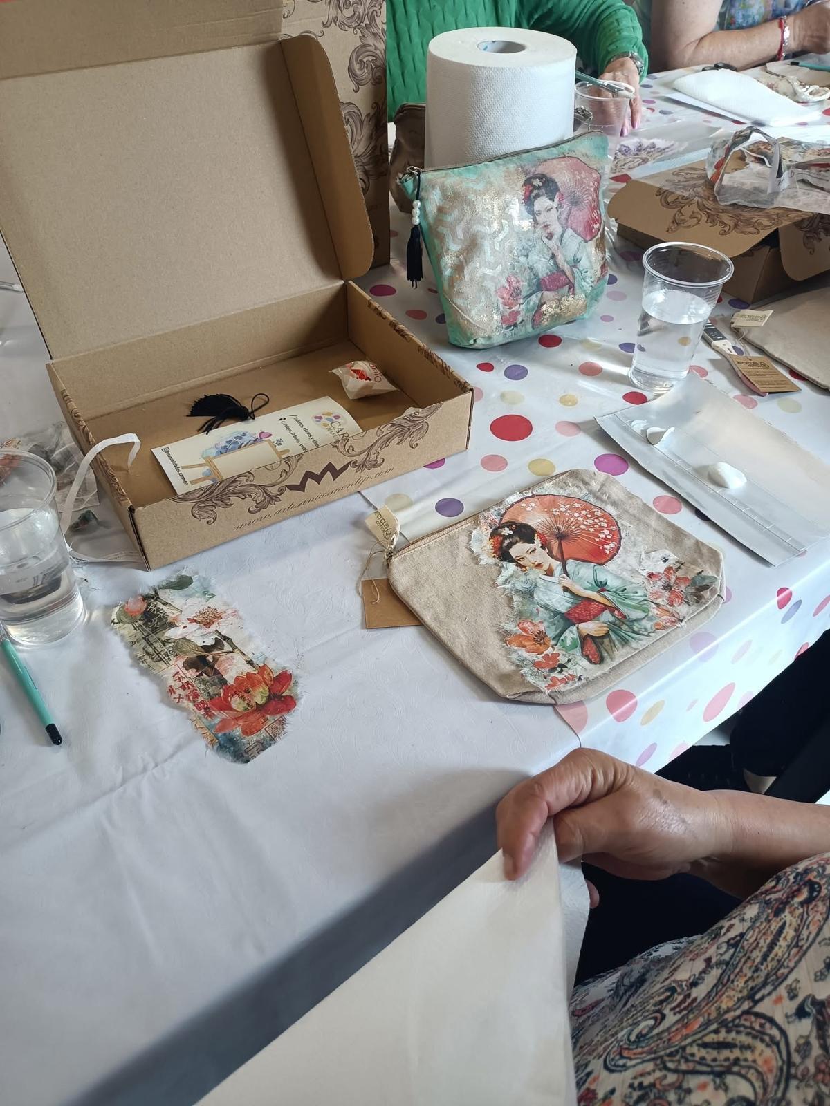 Taller bolsos geisha